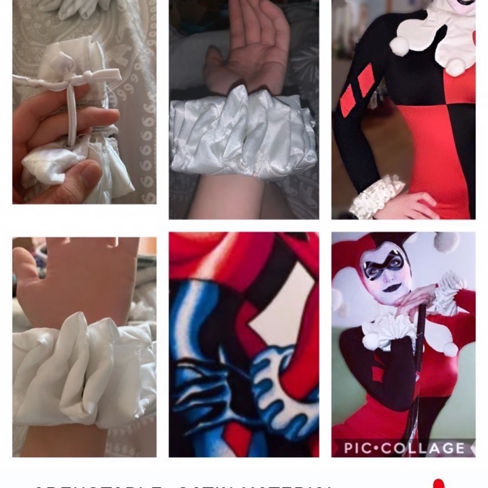 COPY - Harley Quinn cosplay cuffs